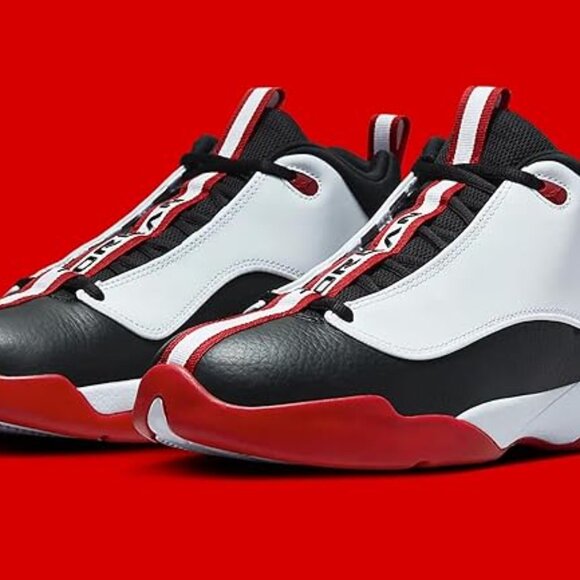 Nike Jordan Jumpman Pro Quick size 10 - White/Red/Black - Picture 2 of 5